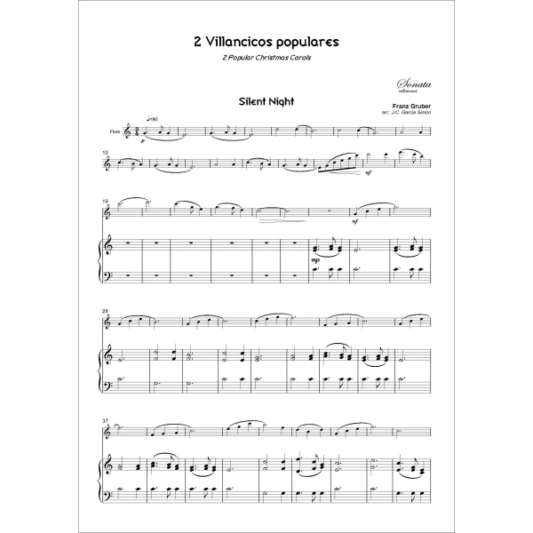 GRUBER-READING: 2 Popular Christmas Carols - Imagen 2