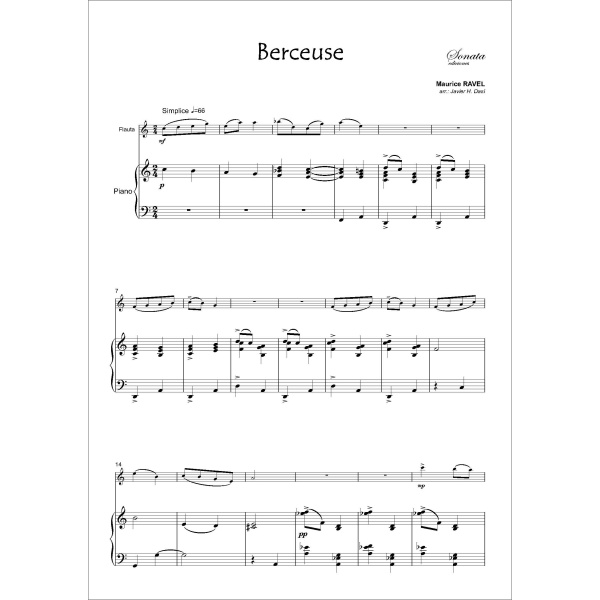 RAVEL: Berceuse - Imagen 2