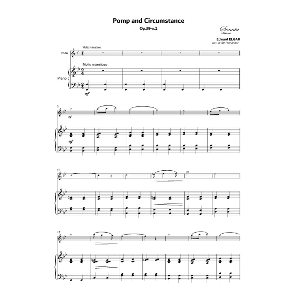 ELGAR, E.: Pomp and Circumstancia, Op.39, n.1 - Imagen 2