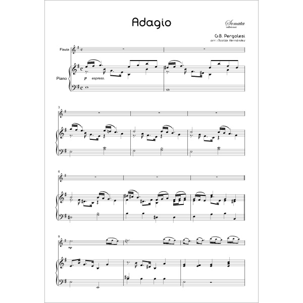 PERGOLESI: Adagio - Imagen 2