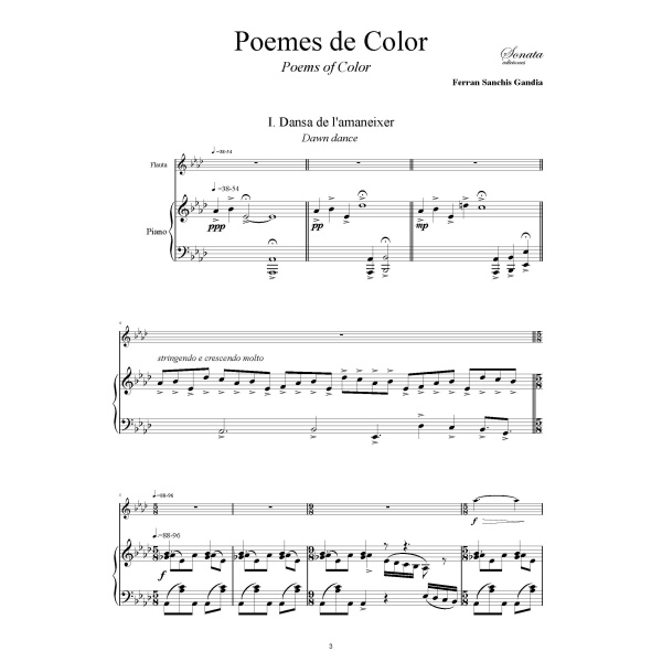 SANCHIS: Poemes de Color - Imagen 2