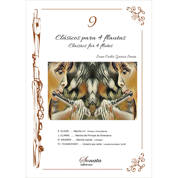 GARCIA, J.C.: Clásicos para 4 flautas · 9
