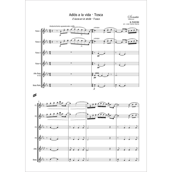 PUCCINI: Adios a la vida · E lucevan le stelle (Tosca) - Imagen 2