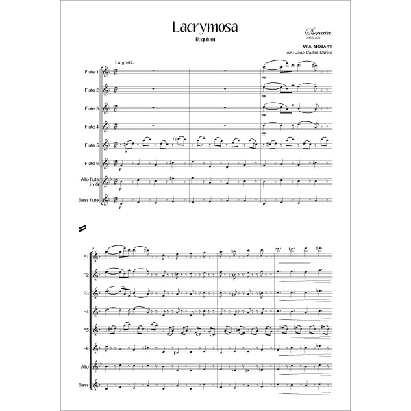 MOZART, W.A.: Lacrymosa · Requiem - Imagen 2