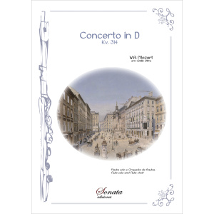 MOZART: Concierto en Re M., Kv.314 (Flute solo and Flute choir)