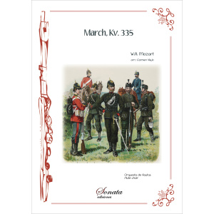 MOZART, W.A.: Marcha Kv.335, n.2, en Re M.