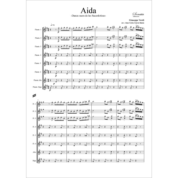 VERDI, G.: Aida · Danza Sacra de las Sacerdotisas - Imagen 2
