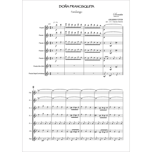 VIVES, A.: Doña Francisquita · Fandango - Imagen 2