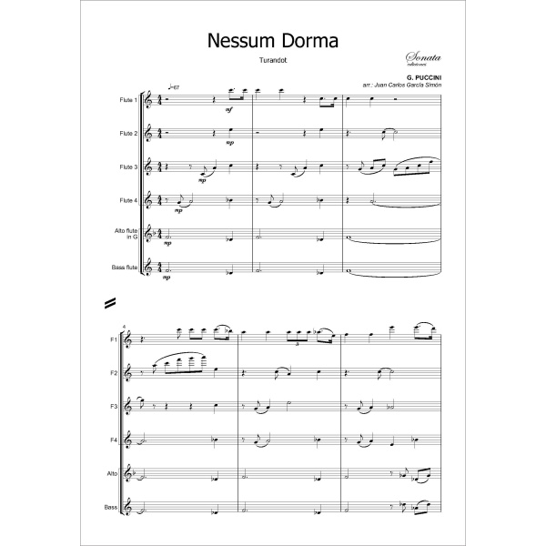 PUCCINI, G.: Nessum Dorma · Turandot - Imagen 2