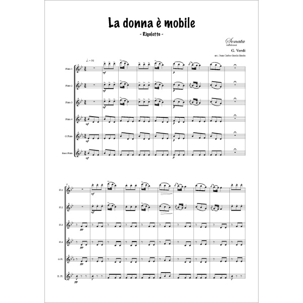 VERDI, G.: La donna è mobile · Rigoletto - Imagen 2