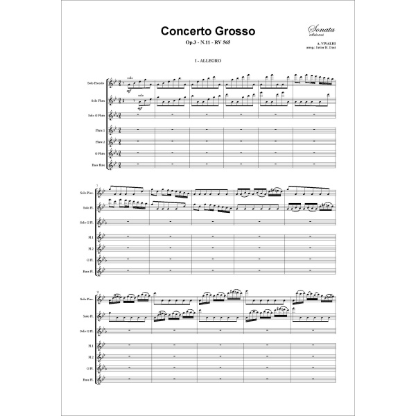 VIVALDI: Concerto Grosso, Op.5, N.11, RV565 - Imagen 2