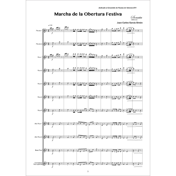 GARCIA: Marcha de la Obertura Festiva - Imagen 2