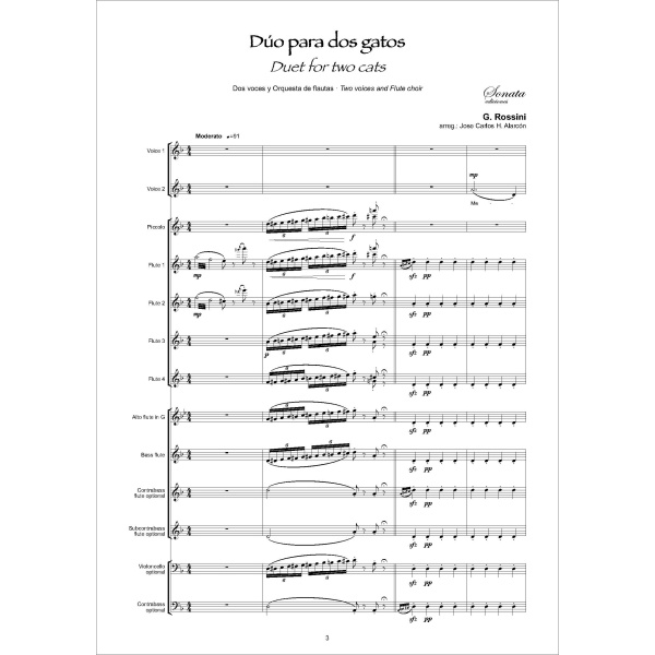 ROSSINI, G.: Dúo para dos gatos - Imagen 2