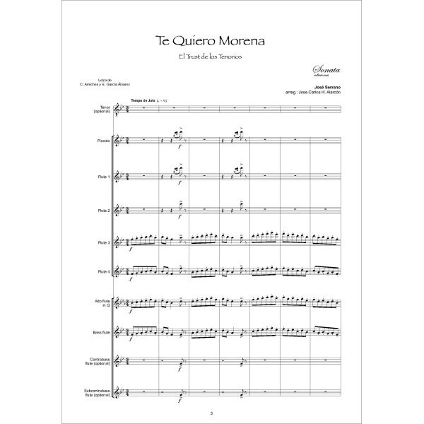 SERRANO: Te quiero morena · El Trust de los Tenorios - Imagen 2