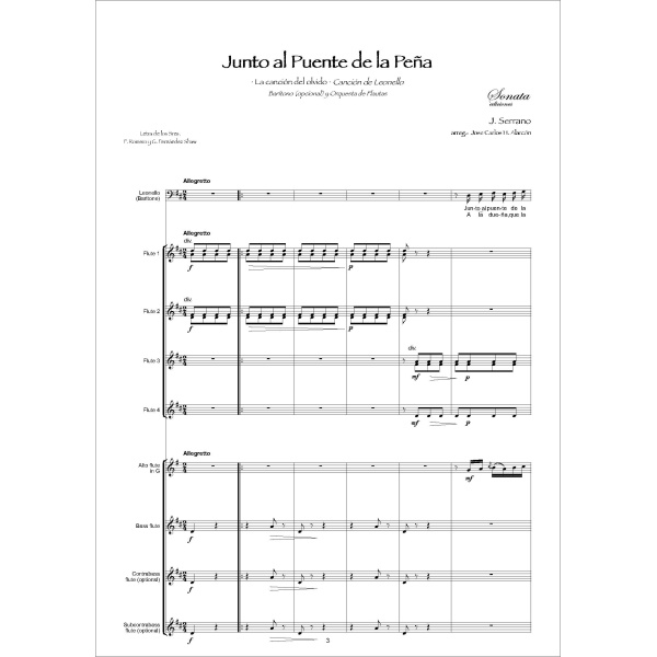 SERRANO, J.: Junto al Puente de la Peña · La Canción del Olvido - Imagen 2