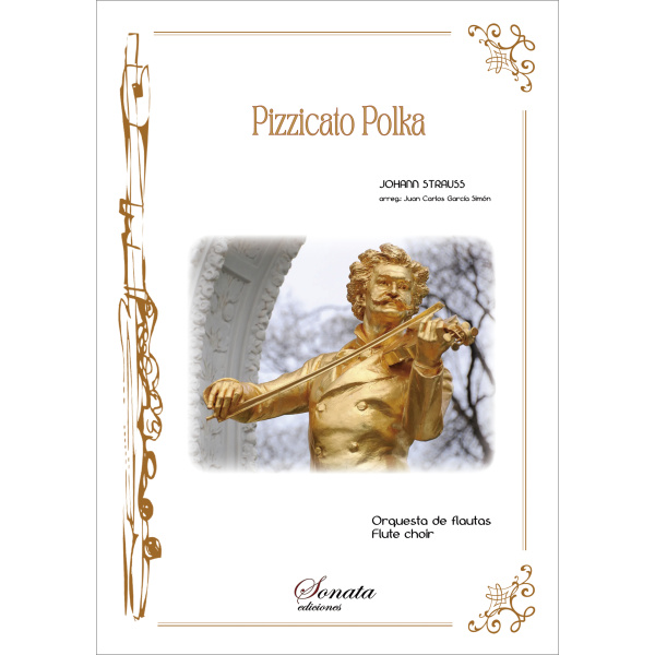 STRAUSS, J.: Pizzicato polka (orquesta de flautas)