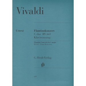 VIVALDI: Concierto en Do M., F.VI, nº 4 RV443