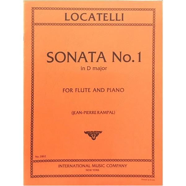 LOCATELLI: Sonata nº1 en Re M.