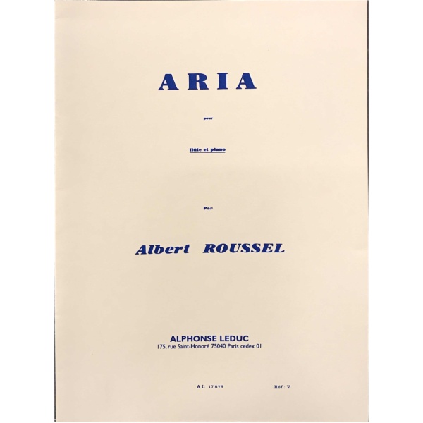 ROUSSEL: Aria