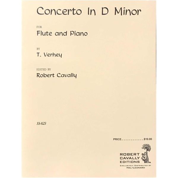 VERHEY: Concierto en Re m., Op.43