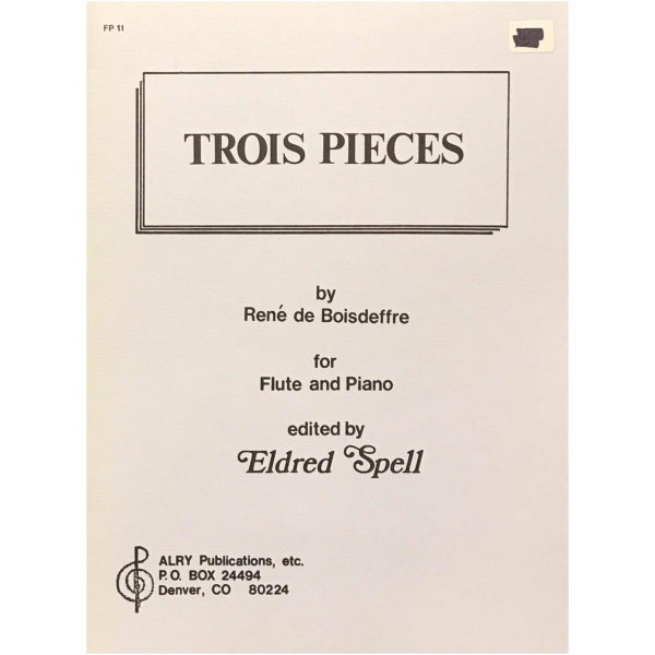 BOISDEFFRE: Trois Pieces