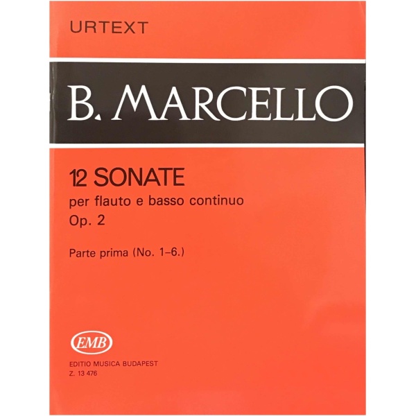 MARCELLO: 12 Sonatas, Op. 2, vol. 1