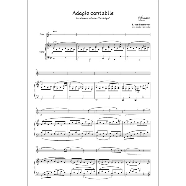 BEETHOVEN: Adagio cantabile - Imagen 2