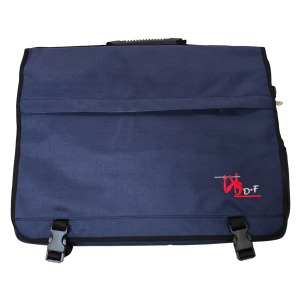 Cartera-Mochila azul para Flauta, flautín y partituras - OUTLET