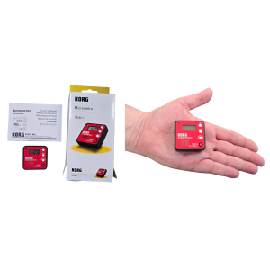 Metrónomo KORG Micrómetro MCM-1 rojo – OUTLET