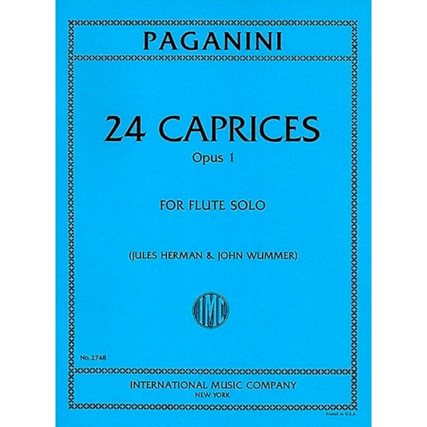PAGANINI: 24 caprichos, Op. 1