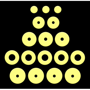 Juego de zapatillas para flauta Sankyo, platos abiertos. Pata de Si