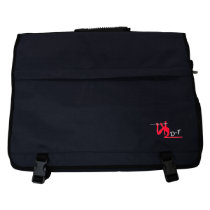Cartera-Mochila negra para Flauta, flautín y partituras - OUTLET